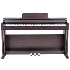 Piano digital vertical en blanc i negre